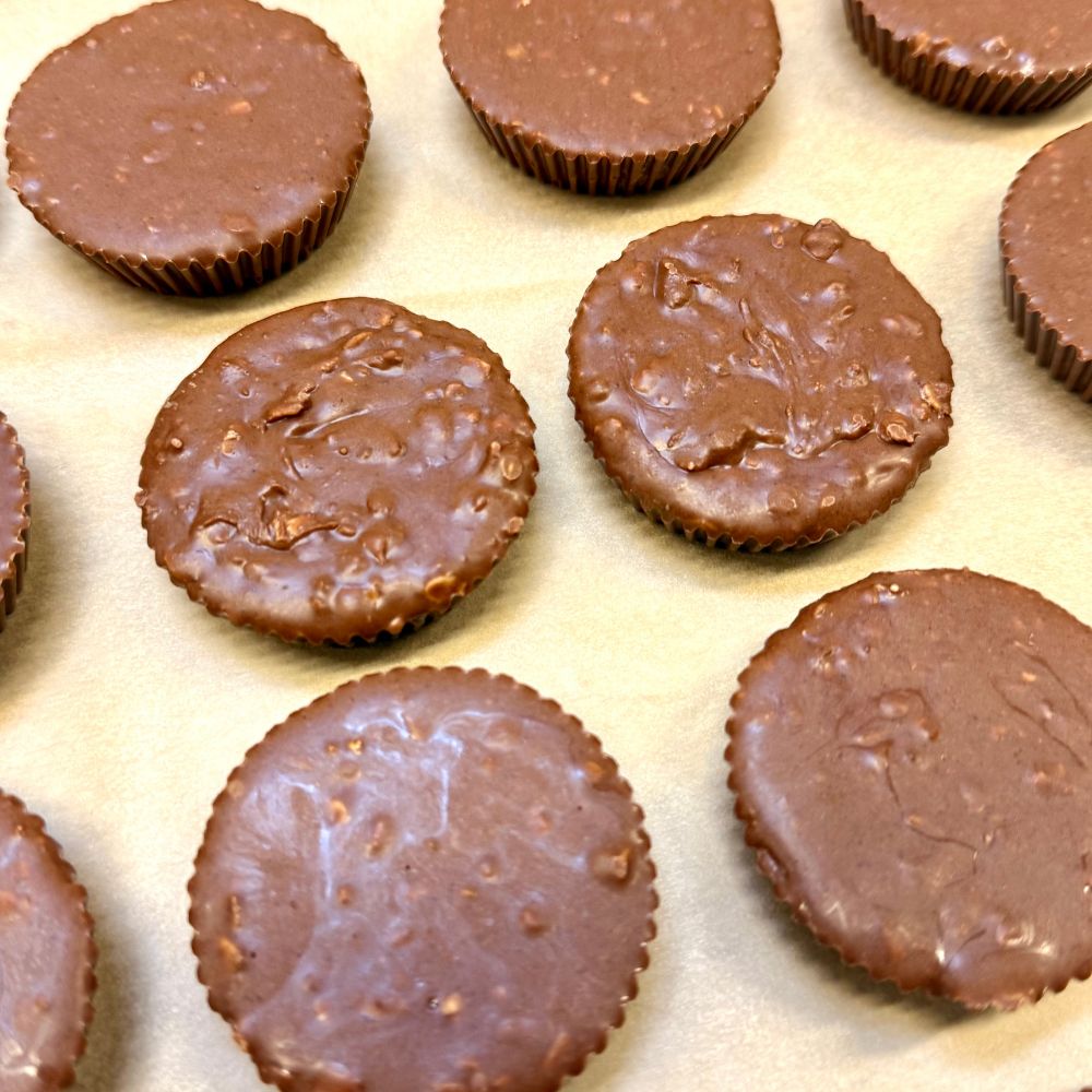 Chocolate PB Oat No-Bake Cookie Cups