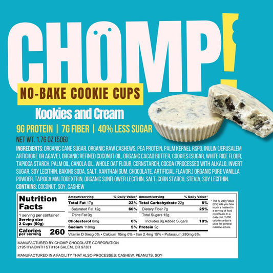 Kookies and Cream No-Bake Cookie Cups